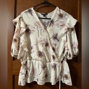 Preloved Express Flower Blouse